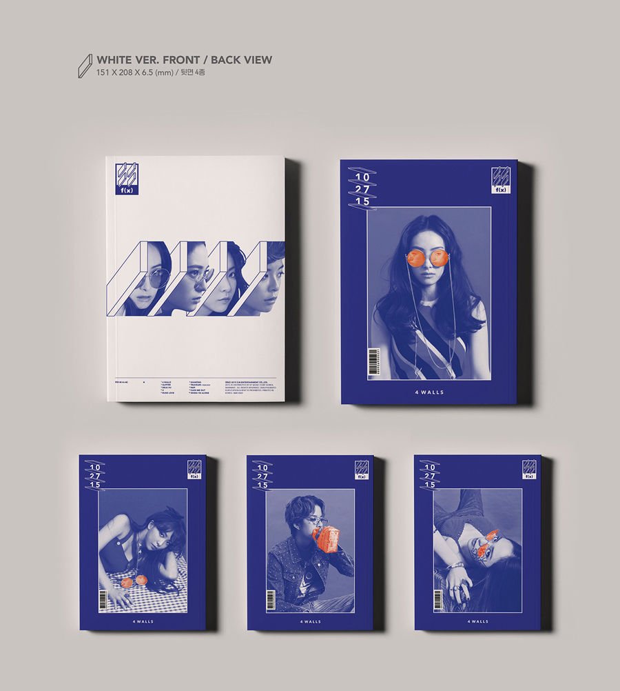 f(x) - 4 WALLS (Vol. 4) [KRYSTAL White ver.] Album