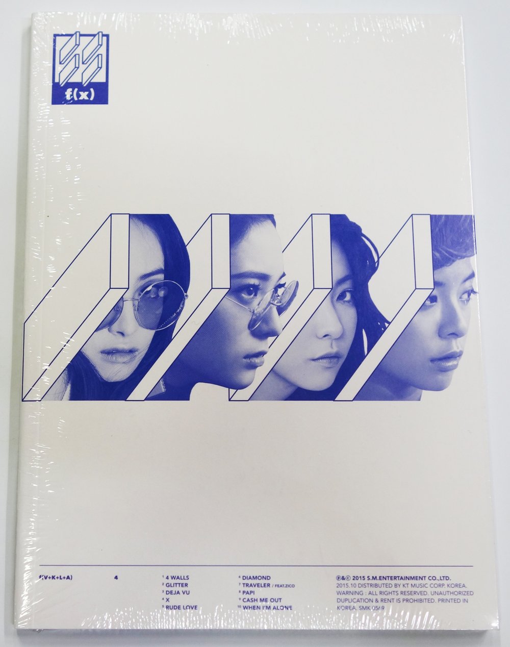 f(x) - 4 WALLS (Vol. 4) [KRYSTAL White ver.] Album